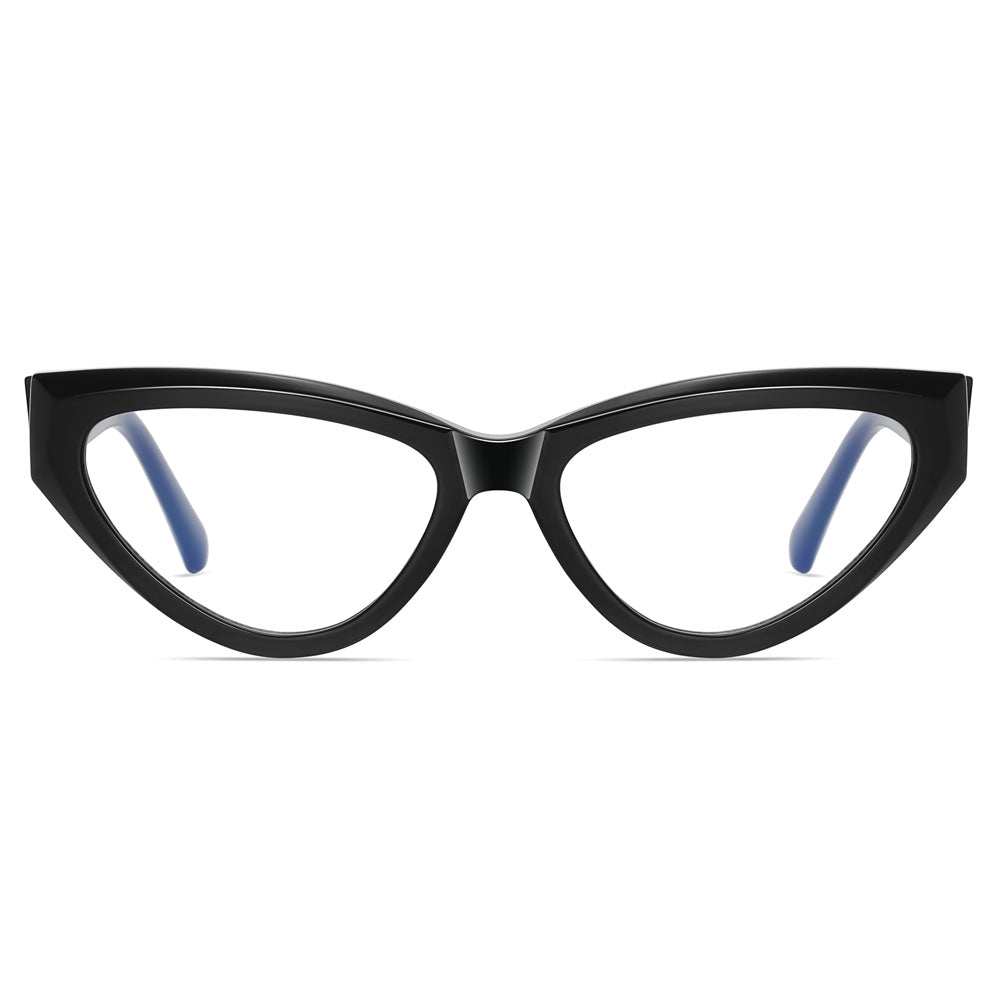 VeyRey dámské cat-eye dámské brýle blokující modré světlo Charive čirá skla