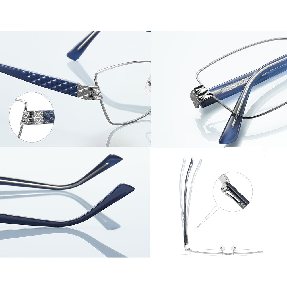 VeyRey dámské cat-eye dámské brýle blokující modré světlo Gallit čirá skla