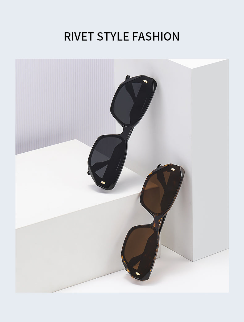 Veyrey high-end sluneční polarizační brýle cat-eye Oghash