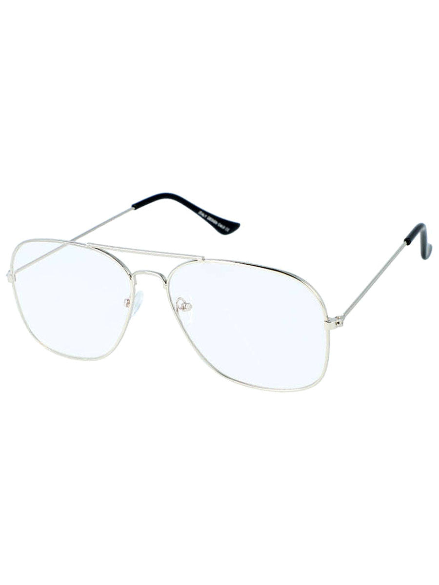 VeyRey Brýle blokující modré světlo Llalinda Pilotky Stříbrná Univerzální