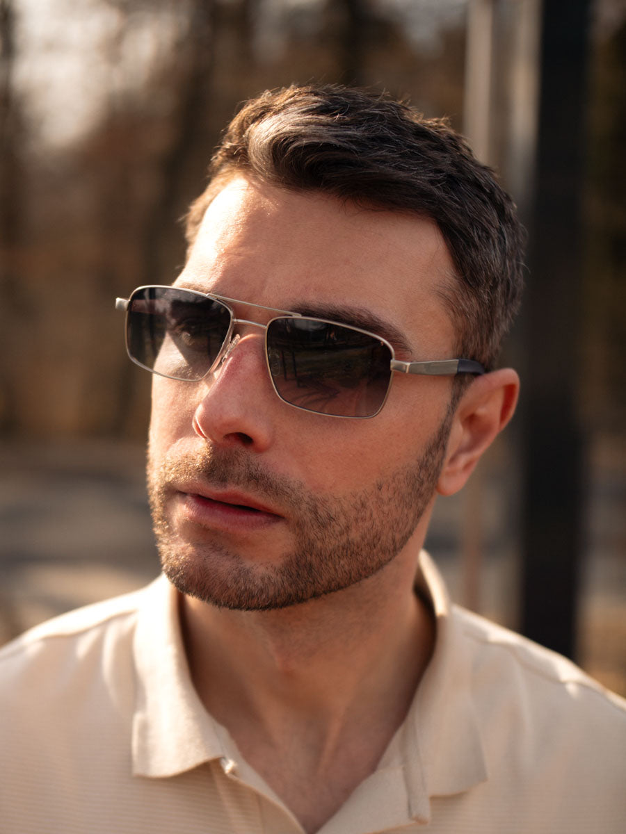 Veyrey hig-end sluneční polarizační brýle pilotky Buugug