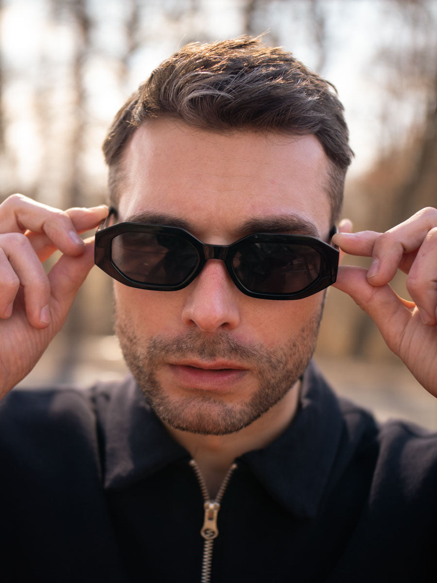 Veyrey hig-end sluneční polarizační brýle oválné Grukag