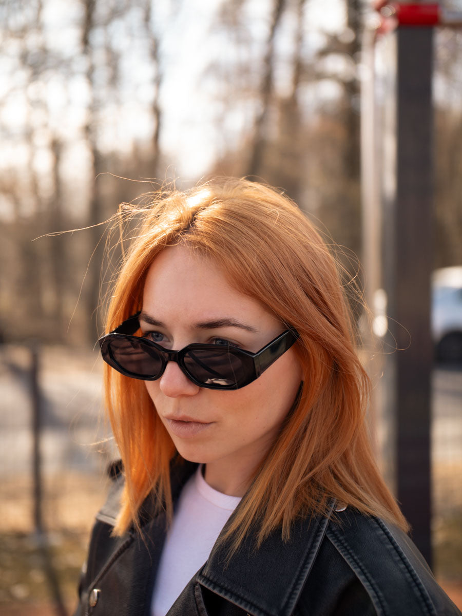 Veyrey high-end sluneční polarizační brýle oválné Grukag