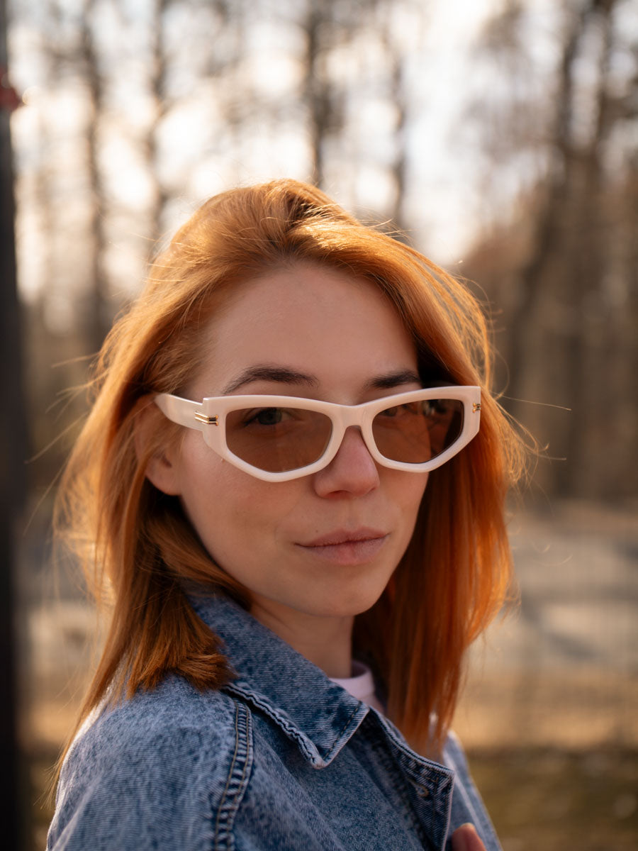 Veyrey sluneční brýle cat-eye Bugdurash