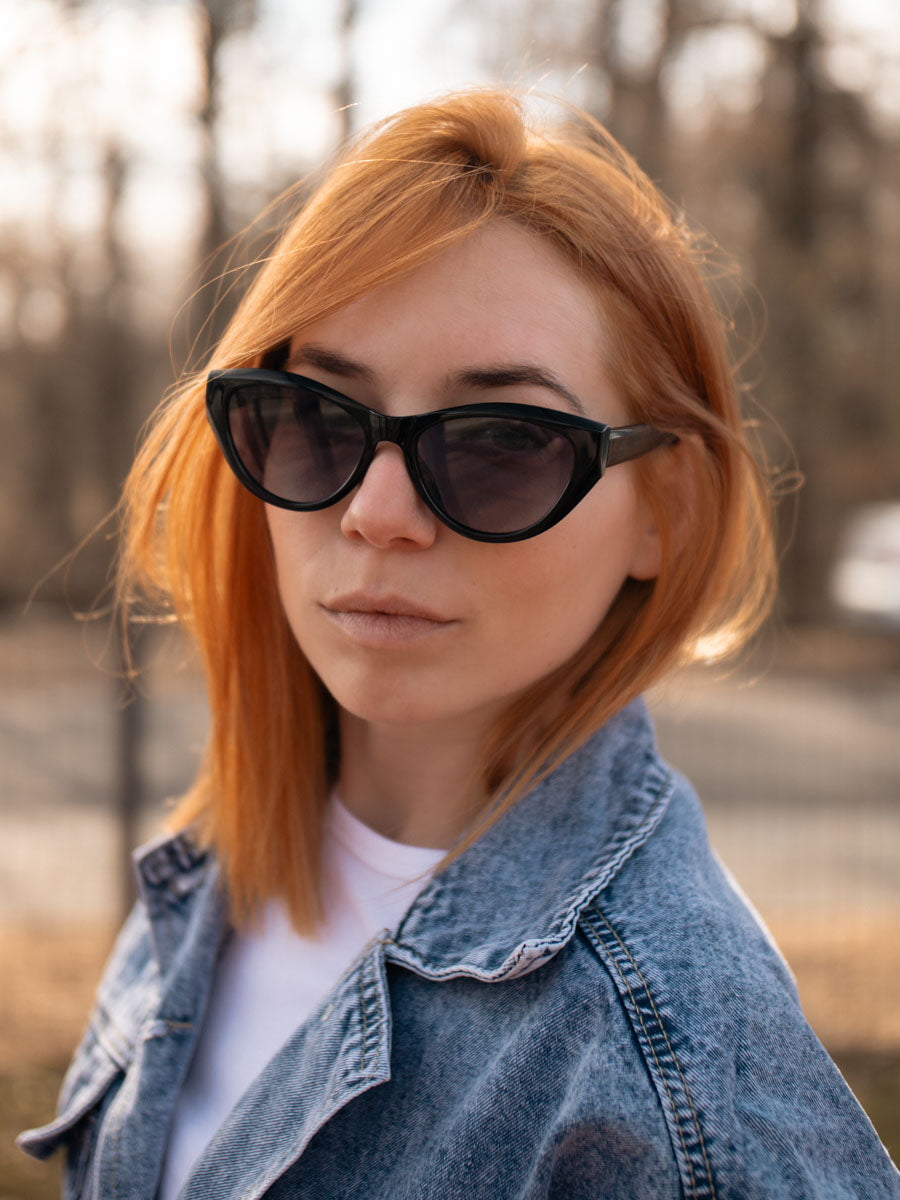 Veyrey high-end sluneční polarizační brýle cat-eye Sumhug