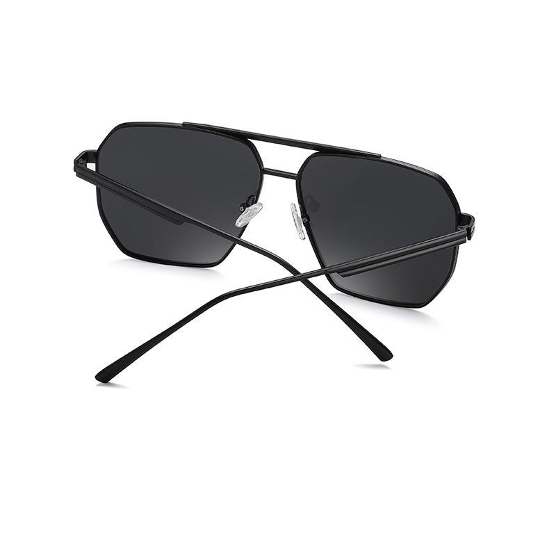 VeyRey Sluneční brýle Rak polarizační Hranaté Černá sklíčka Univerzální