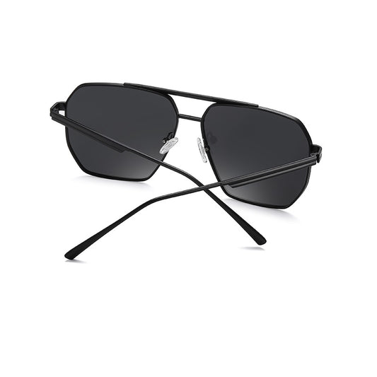 VeyRey Sluneční brýle Rak polarizační Hranaté Černá sklíčka Univerzální