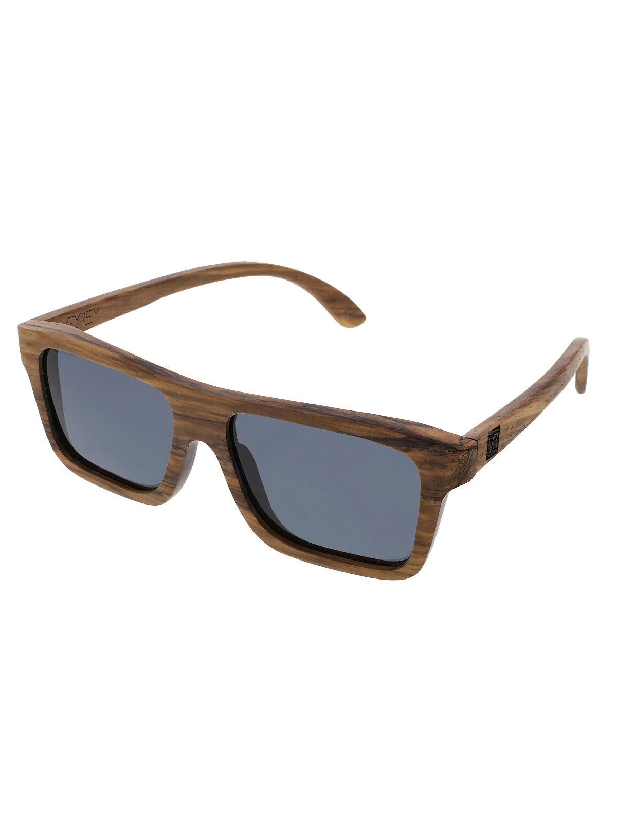 VeyRey Dřevěné sluneční brýle Forest černá skla