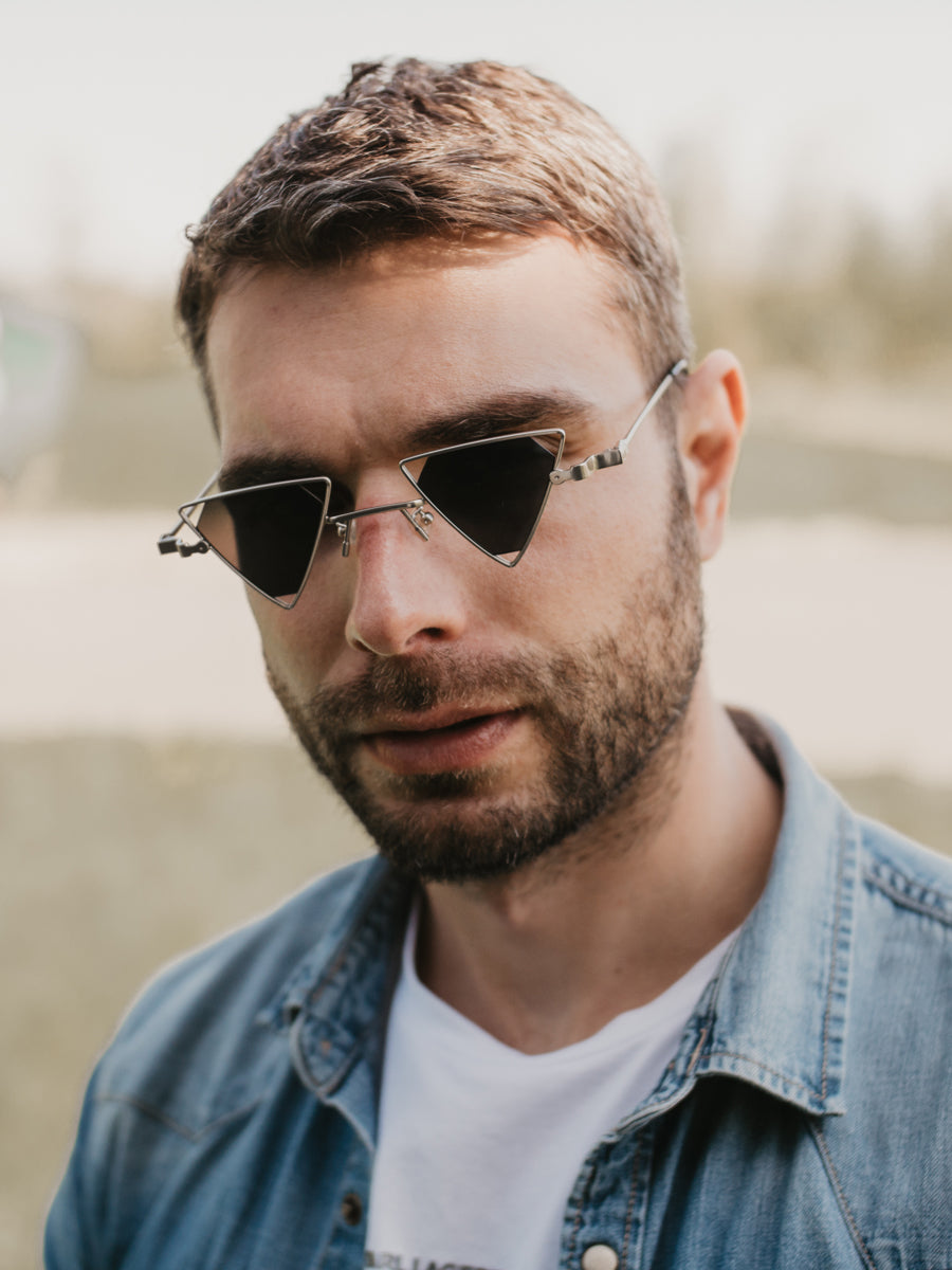 VeyRey Dámské sluneční brýle steampunk Aphisus stříbrná univerzální