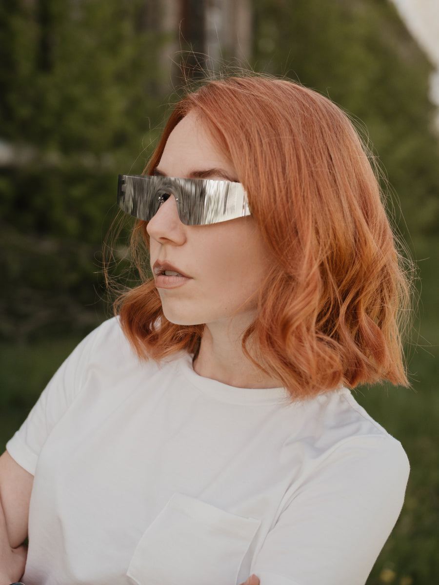VeyRey Unisex sluneční brýle Ageon bílá univerzální