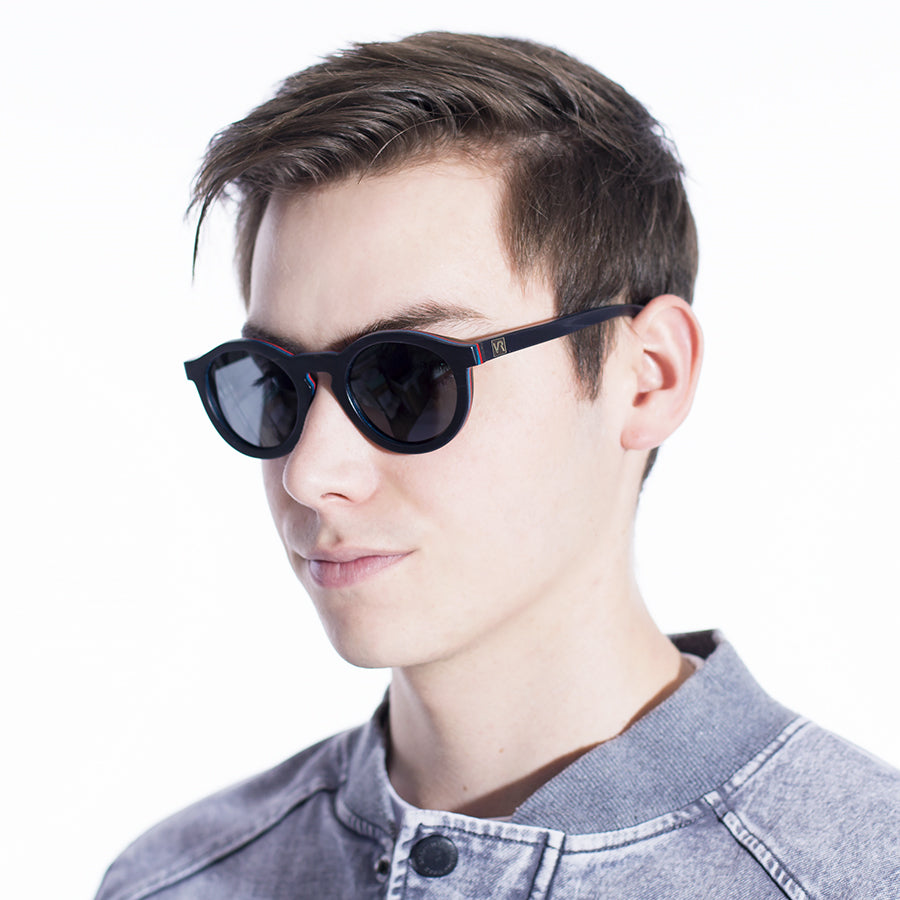 VeyRey Sluneční brýle dřevěné polarizační Hornbeam černá skla