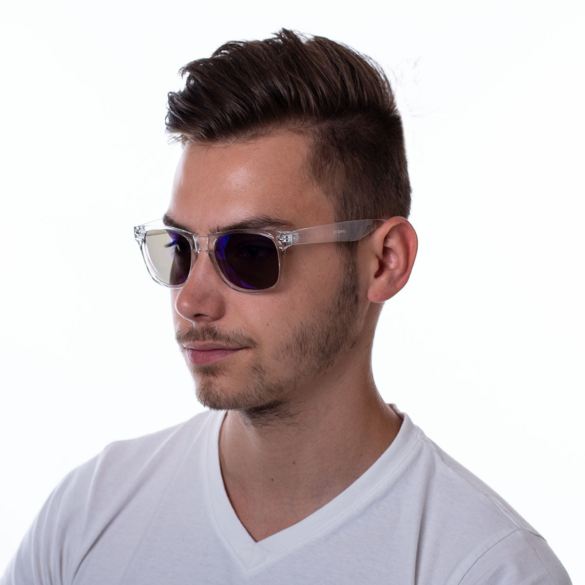 VeyRey Sluneční brýle Nerd Clear modrá skla