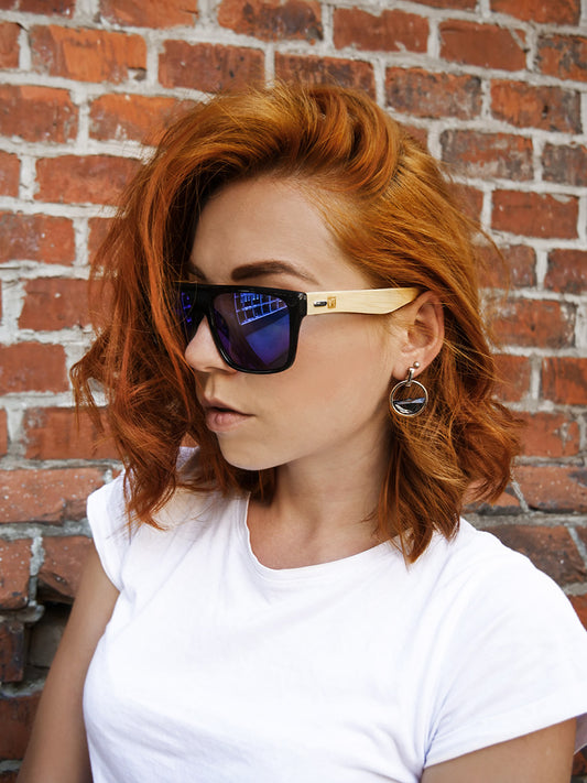 VeyRey Sluneční brýle Acacia modrá skla