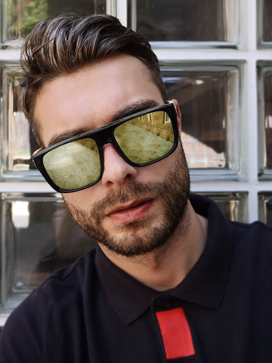 VeyRey Sluneční brýle Acacia žlutá skla