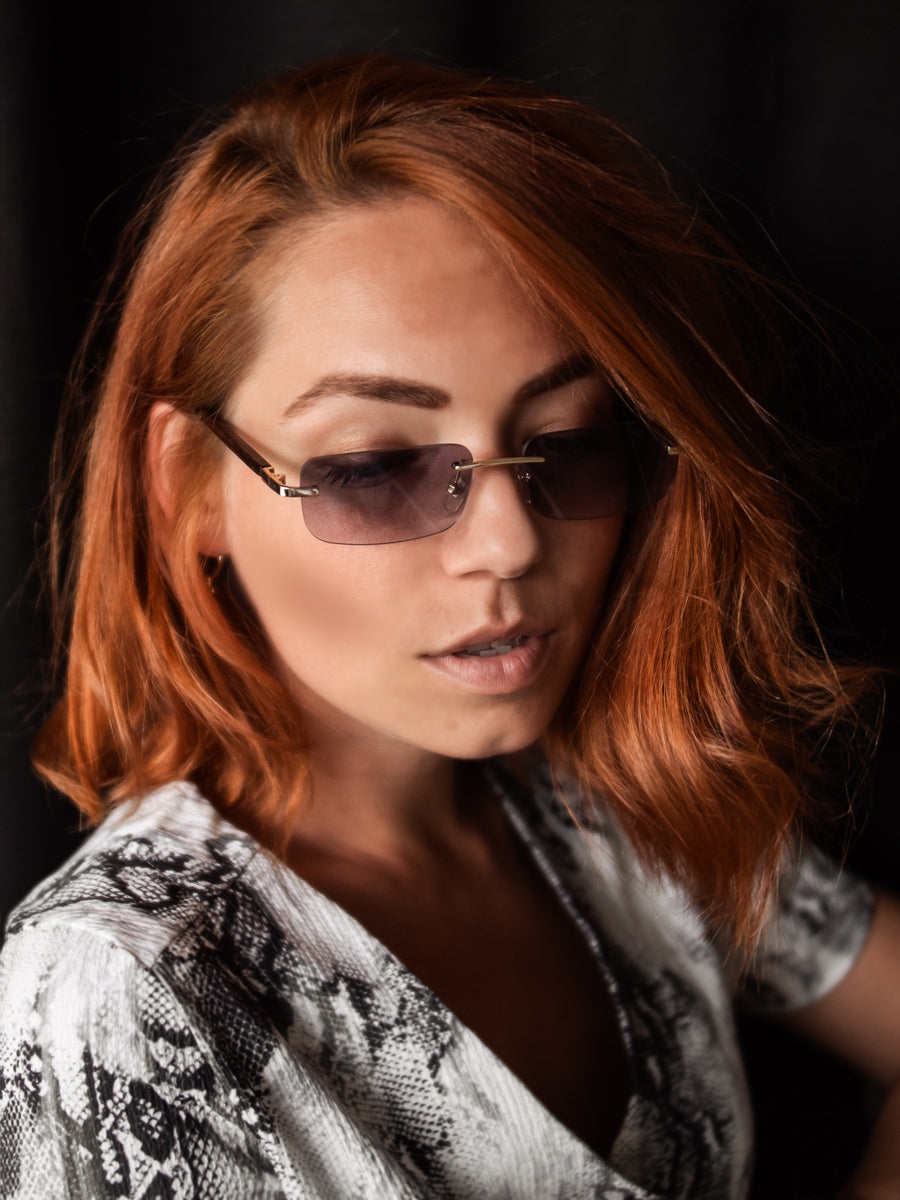 VeyRey Sluneční brýle Alma černá skla