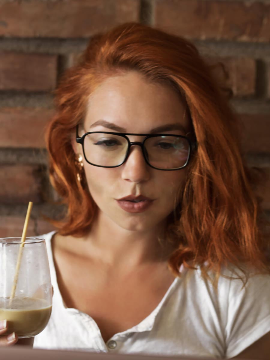 VeyRey Brýle na počítač Attlee černé