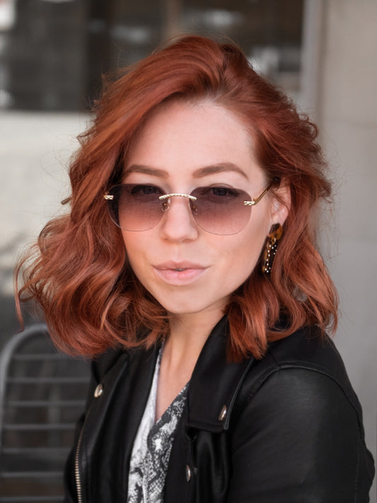 VeyRey Sluneční brýle Bert hnědá skla