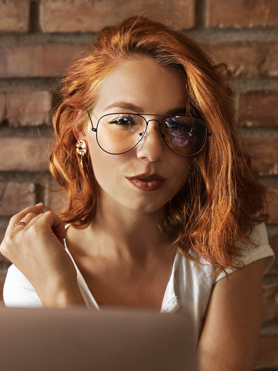 VeyRey Brýle na modré světlo Bloss černé