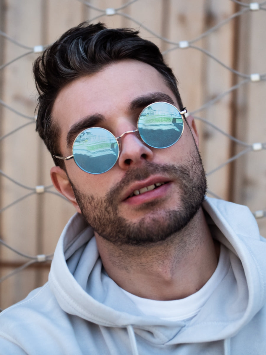 VeyRey Polarizační sluneční brýle Braam modrá skla