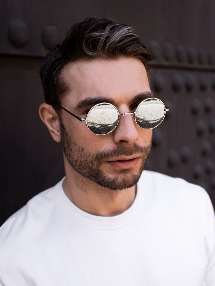 VeyRey Polarizační sluneční brýle Braam stříbrné