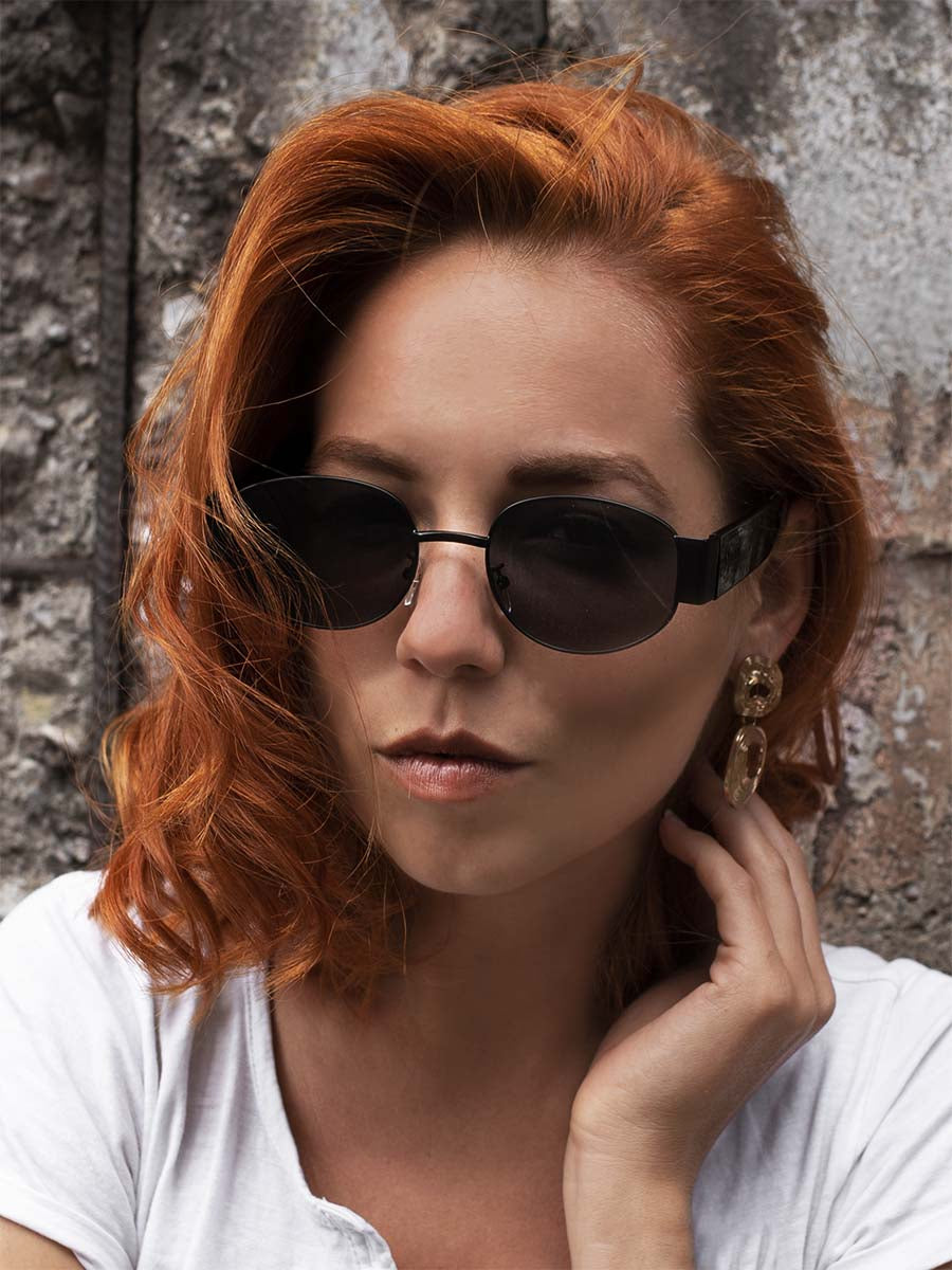 VeyRey Sluneční brýle Caron černé