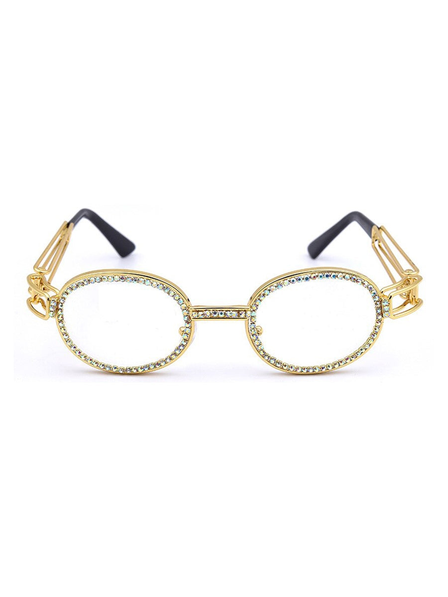 VeyRey Brýle s čirými skly Clair zlaté