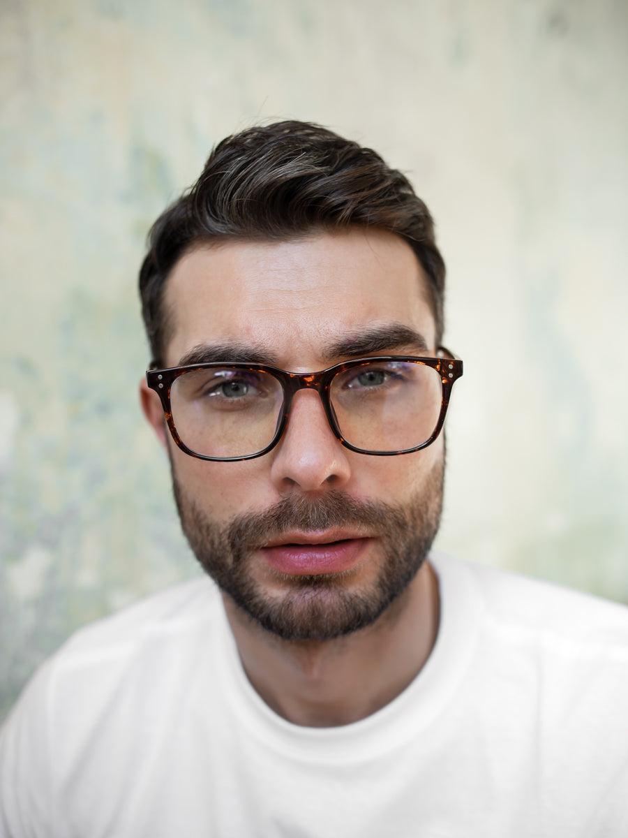 VeyRey Brýle blokující modré světlo Evelin hnědé