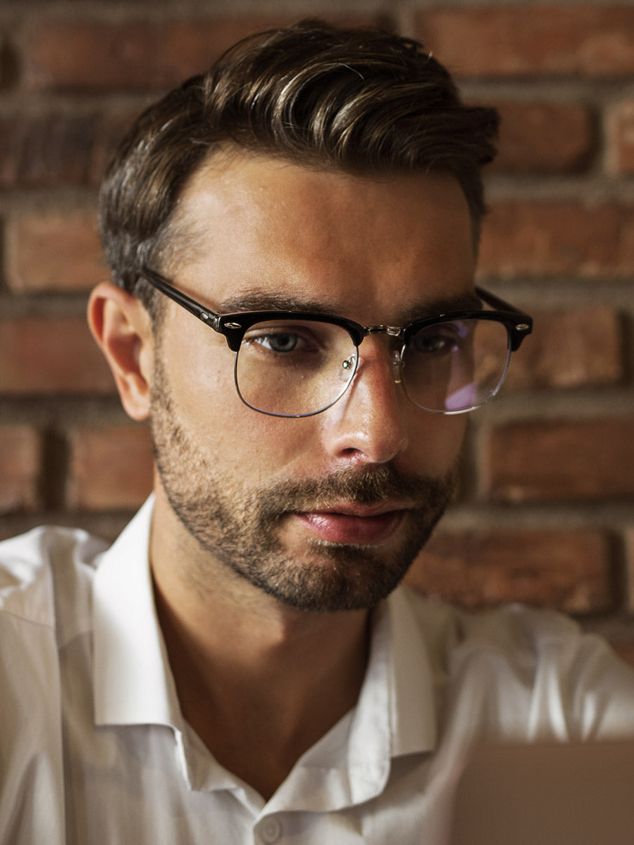 VeyRey Brýle blokující modré světlo Gadson černé