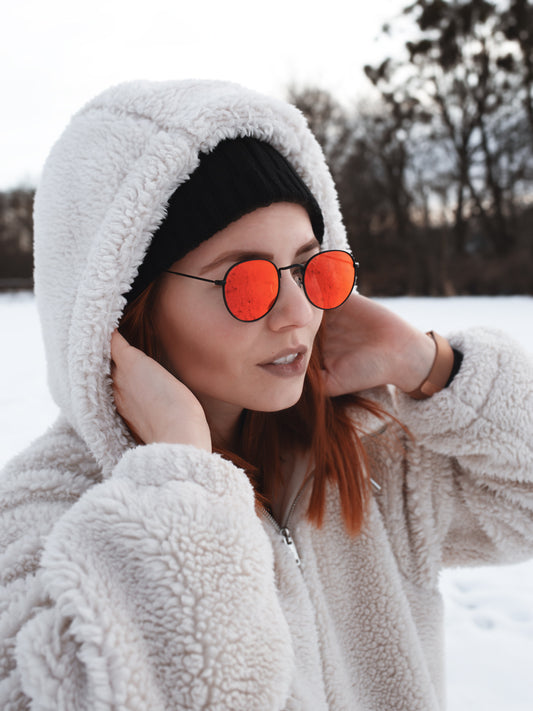 VeyRey Sluneční brýle Gaw oranžová skla