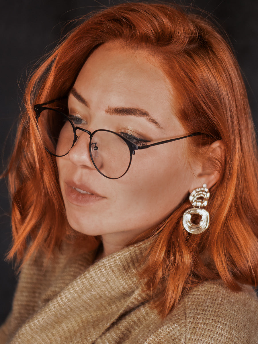 Veyrey fotochromatické brýle blokující modré světlo Gouro černé