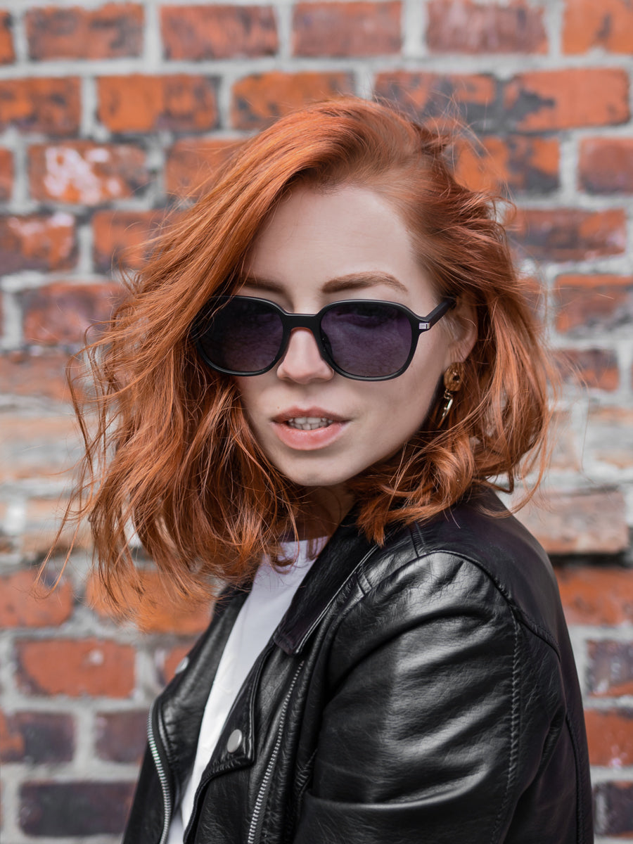 VeyRey Sluneční brýle Gudmund černé