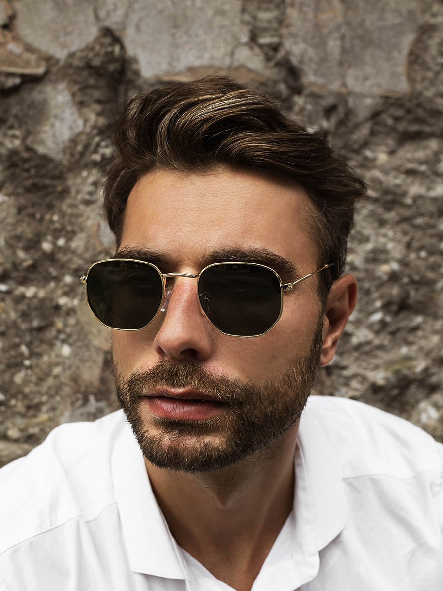 VeyRey Sluneční brýle Hurricane zelené –