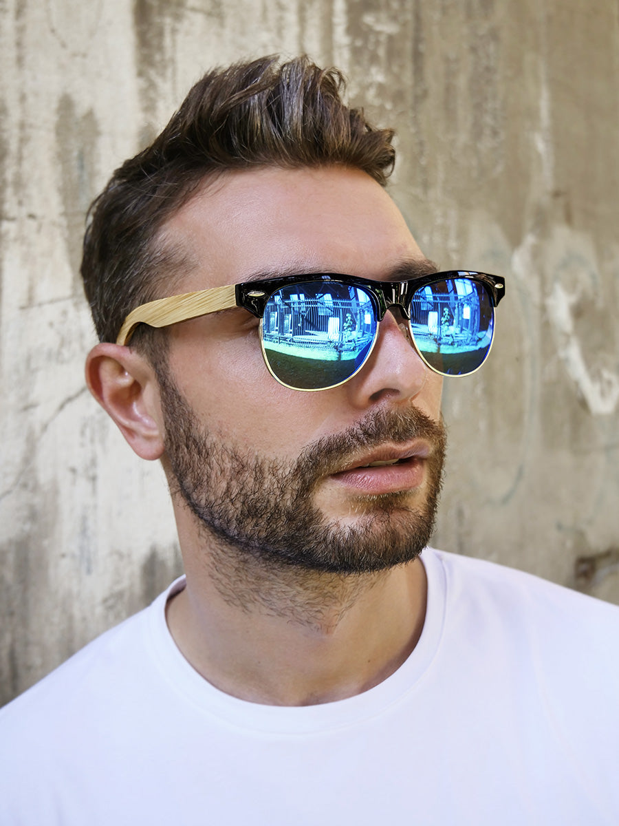 VeyRey Sluneční brýle polarizační Hyalos modrá skla