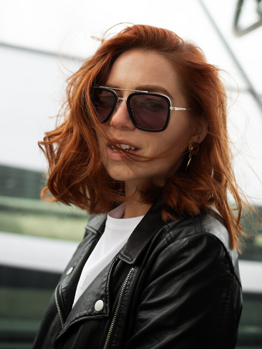 VeyRey Sluneční brýle Malkolm černé