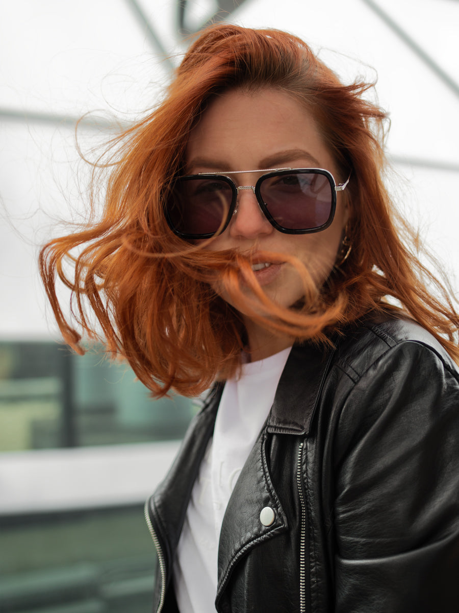 VeyRey Sluneční brýle Malkolm černé