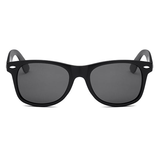 VeyRey Sluneční brýle matné pomarizační Nerd černá skla