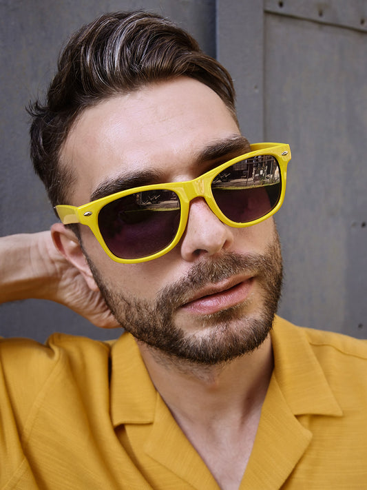 VeyRey Sluneční brýle Nerd žluté