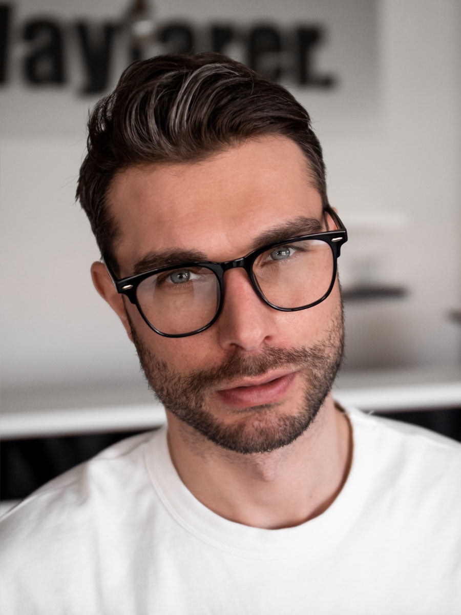 VeyRey Brýle blokující modré světlo Yngve černé