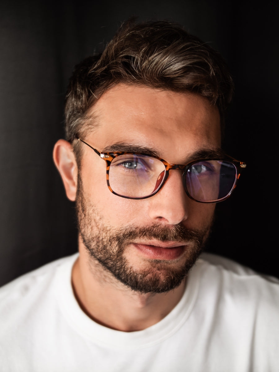 VeyRey Brýle blokující modré světlo Orvar hnědé