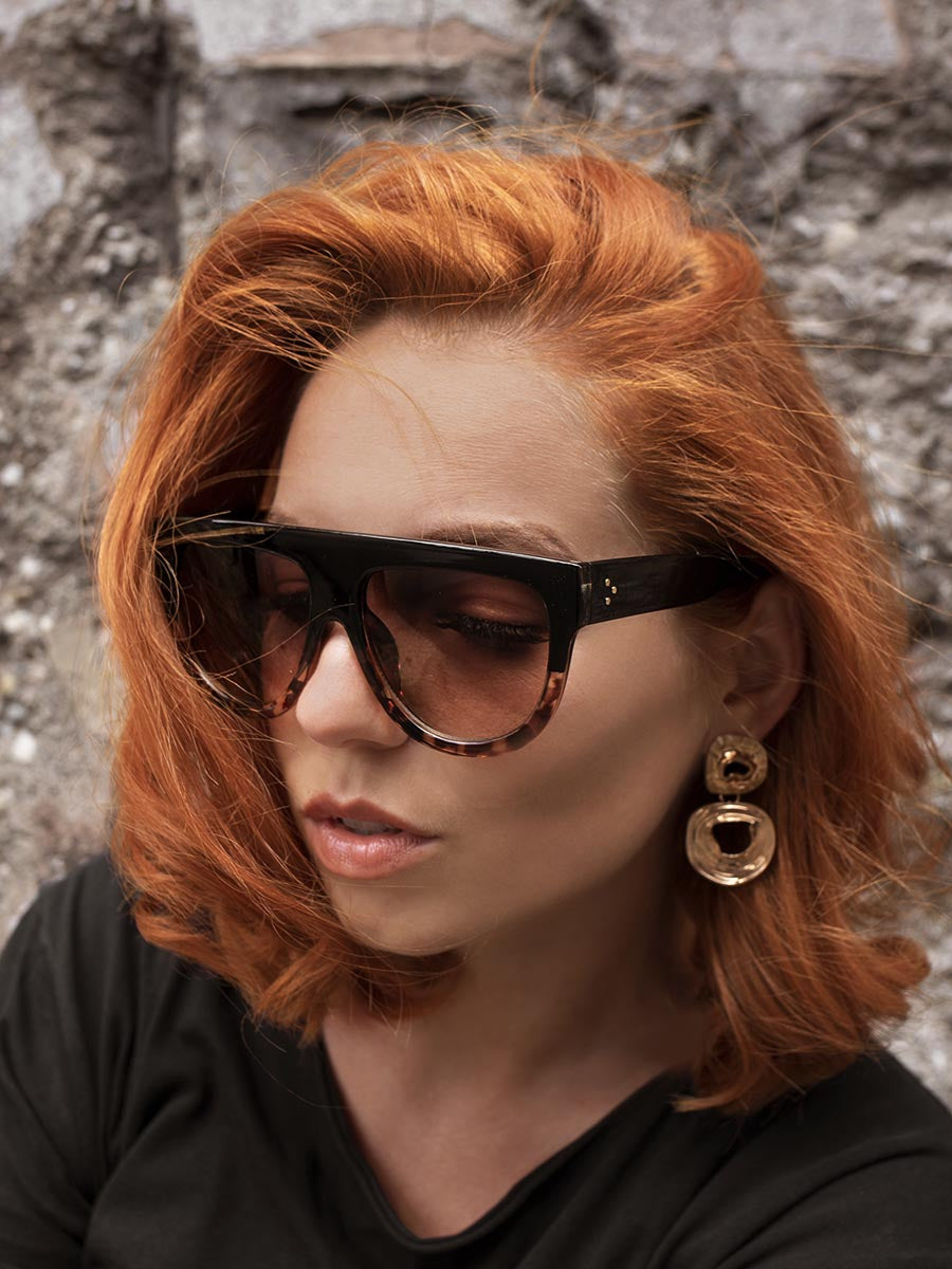 VeyRey Sluneční brýle Pirrie hnědé