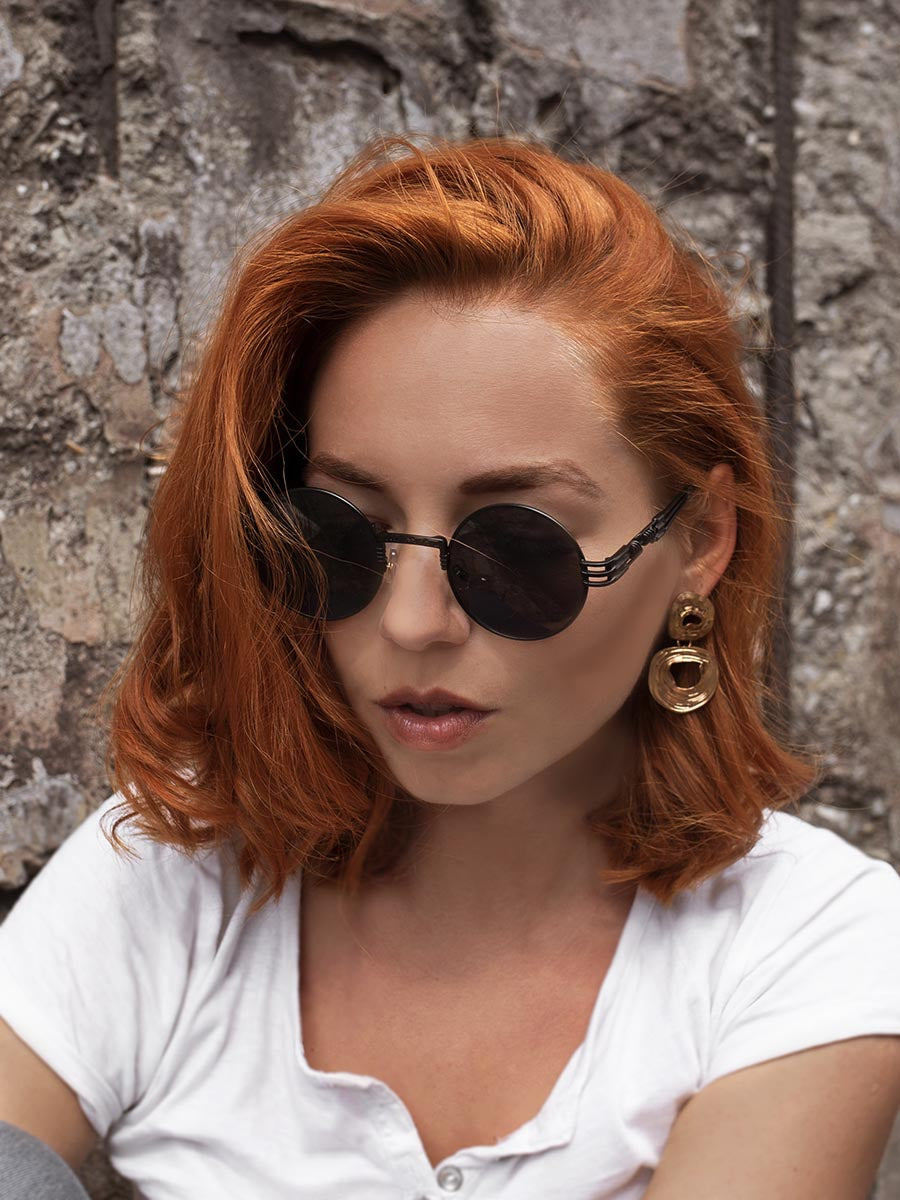 VeyRey Sluneční brýle Porchey černé