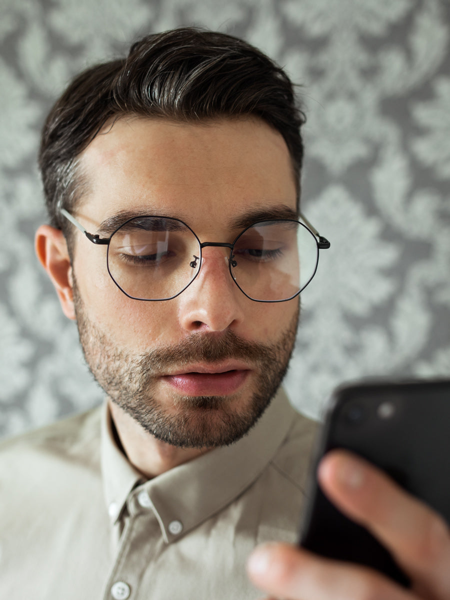 VeyRey Brýle na modré světlo Ralf černé