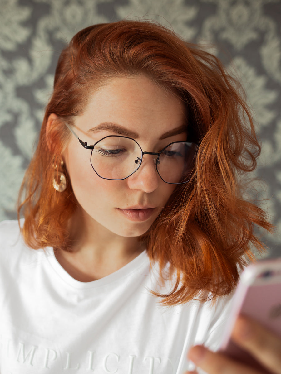 VeyRey Brýle na modré světlo Ralf černé