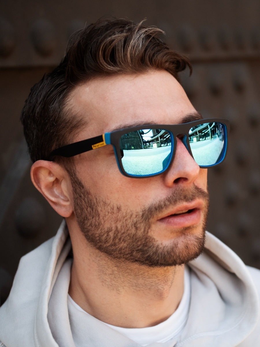VeyRey Polarizační sluneční brýle Robert modré