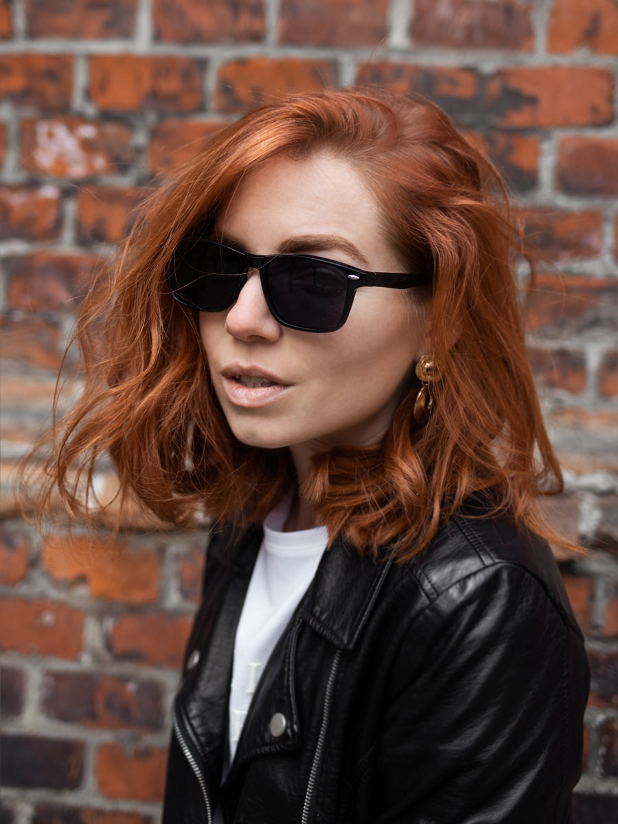 VeyRey Sluneční brýle polarizační Rudolf černé