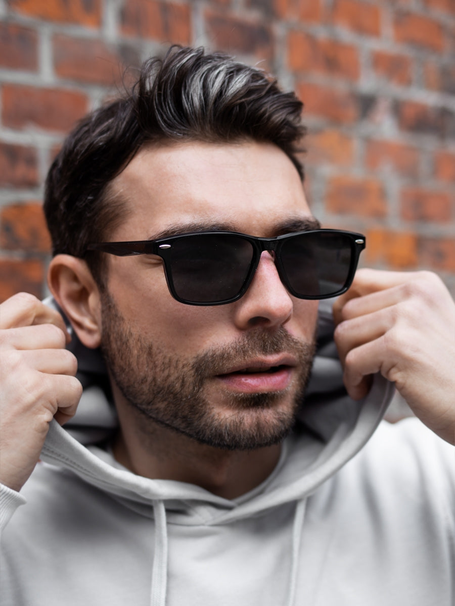 VeyRey Sluneční brýle polarizační Rudolf černé