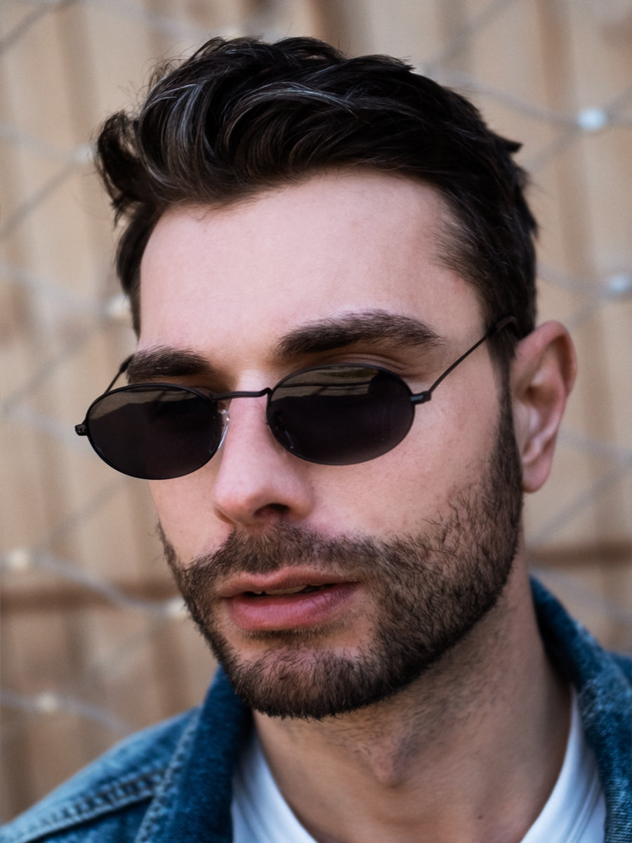 VeyRey Sluneční brýle Rutger černé