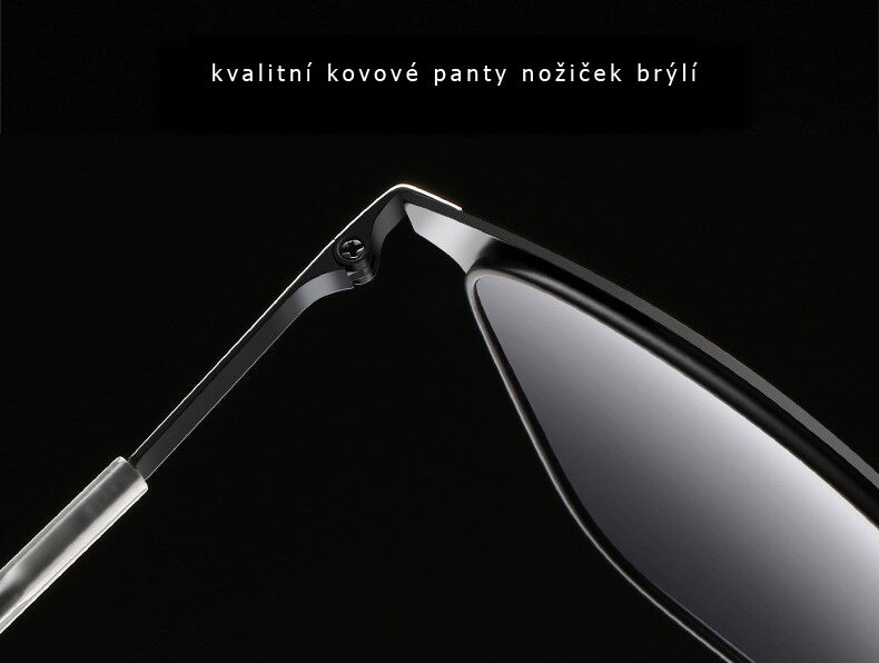 Veyrey Pánské polarizační sluneční brýle pilotky Tickles univerzální