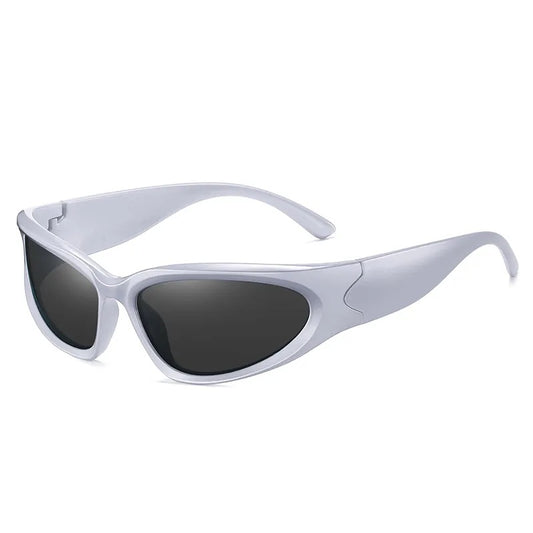 VeyRey Unisex sluneční brýle steampunk Telos bílá univerzální