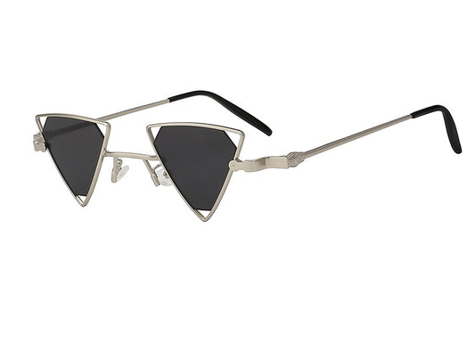 VeyRey Dámské sluneční brýle steampunk Aphisus stříbrná univerzální